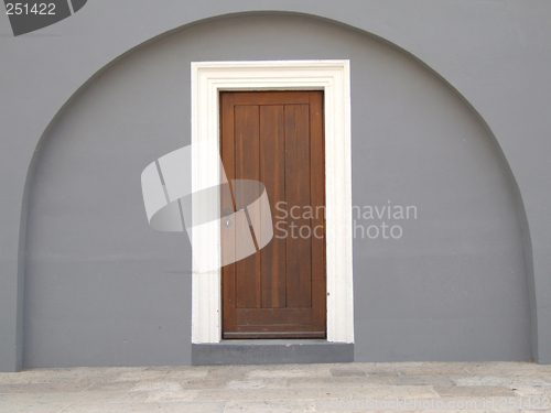 Image of Archway with door