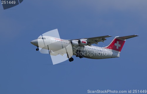 Image of Swissair BAe-146