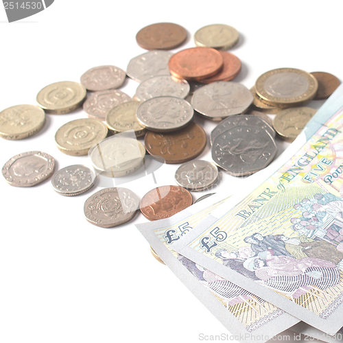 Image of Pound note and coin