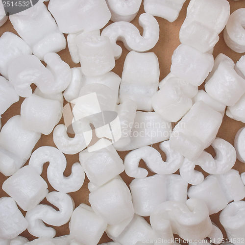 Image of Polystyrene beads background