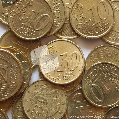 Image of Euro coins