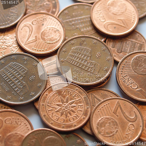 Image of Euro coins