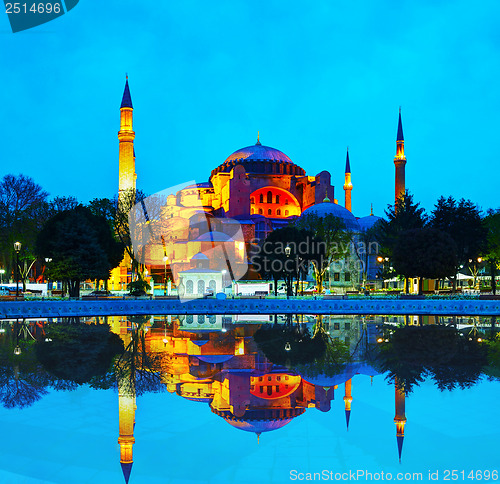 Image of Hagia Sophia in Istanbul, Turkey