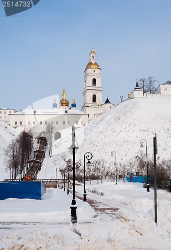 Image of View of the Sofia vzvoz. Tobolsk Kremlin