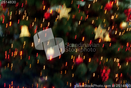 Image of Christmas abstract background