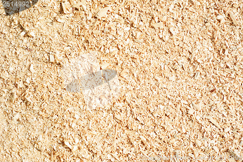 Image of Wood natural sawdust textured background 