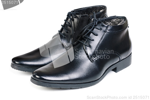 Image of Modern boots isolated on a white background 