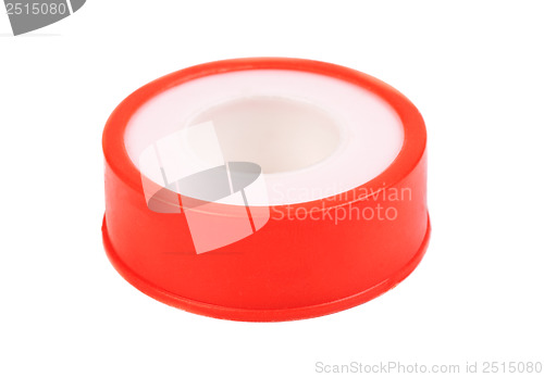 Image of Thread seal tape, isolated on white 