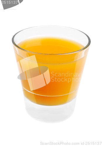 Image of  juice in a glasses isolated  on  white
