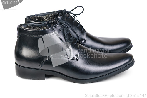 Image of Modern boots isolated on a white background 