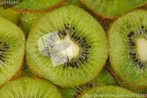 Image of Macro.Healthy kiwi food background. One of the many backgrounds of food in my portfolio. 