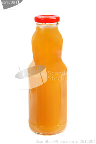 Image of  juice in a glasses  isolated  on  white background 