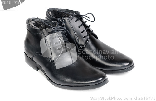 Image of Modern boots isolated on a white background 