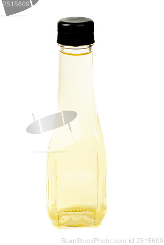 Image of Vinegar bottles isolation on white background 