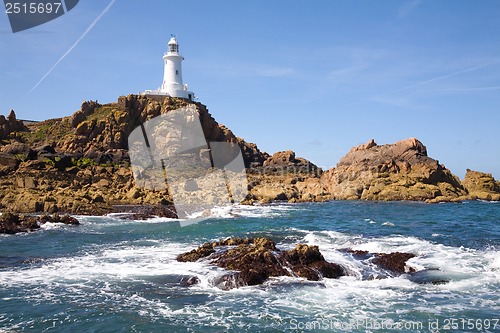 Image of Corbiere Lighthouse in Jersey