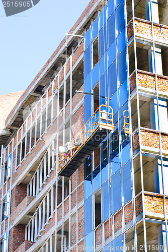 Image of Office building construction site 