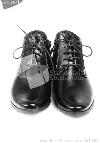 Image of Modern boots isolated on a white background 