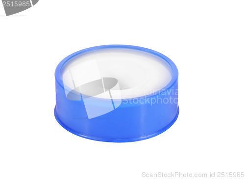 Image of Thread seal tape, isolated on white 