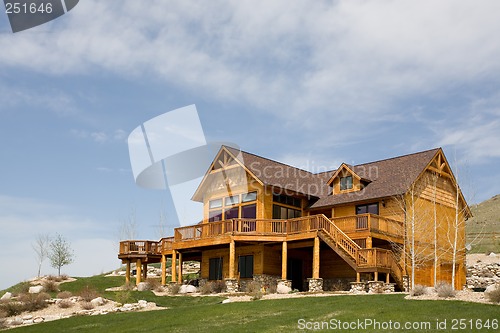 Image of house on a hillside