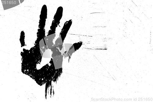 Image of hand print