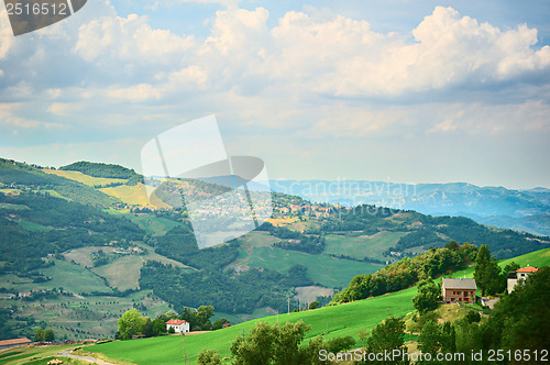 Image of Panoramic view of Tuscany