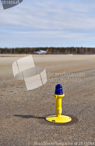 Image of Light on taxiway