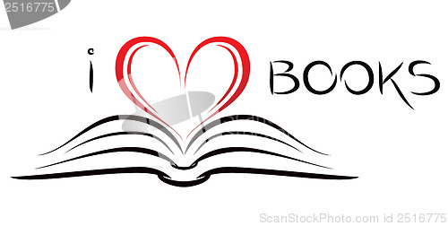Image of I love books
