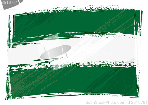 Image of Grunge Andalusia flag
