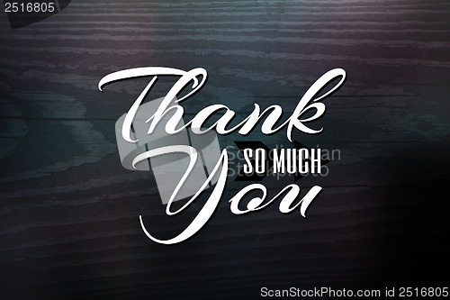 Image of Thank You Greeting Card