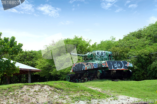 Image of Old Culebra Tank