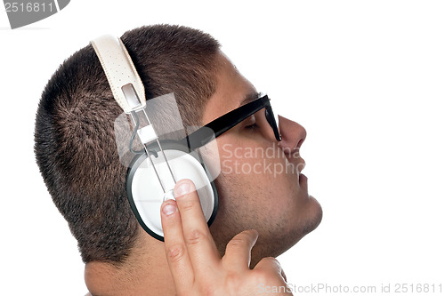 Image of Teen Listening to Music