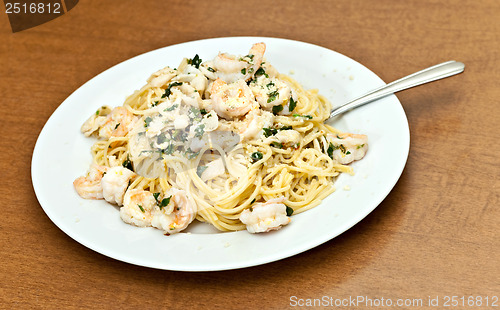 Image of Calamari Shrimp Pasta Dish