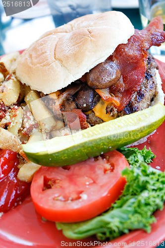 Image of Gourmet Bacon Burger