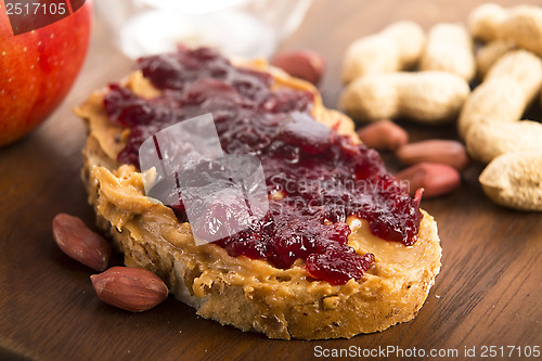 Image of Peanut Butter and Jelly Sandwich