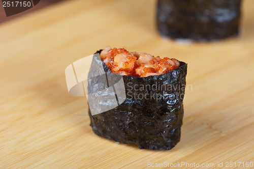 Image of sushi roll