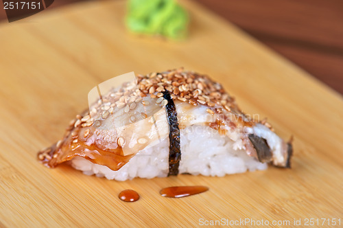 Image of sushi unagi