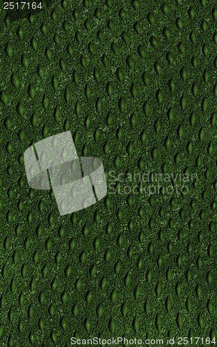 Image of pattern of green crocodile skin