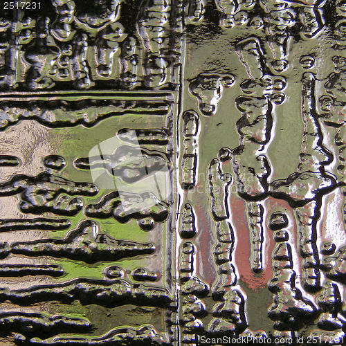 Image of Decorated glass