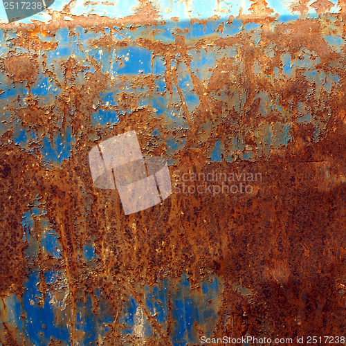 Image of Rusted steel
