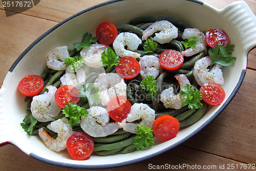 Image of Shrimp and vegetables
