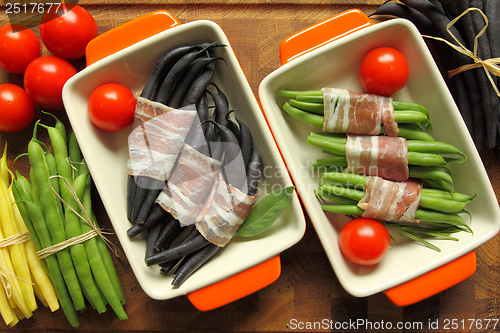 Image of Beans and bacon