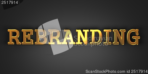 Image of Rebranding. Business Concept.