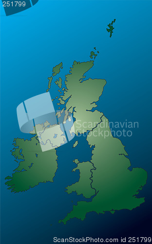 Image of uk map