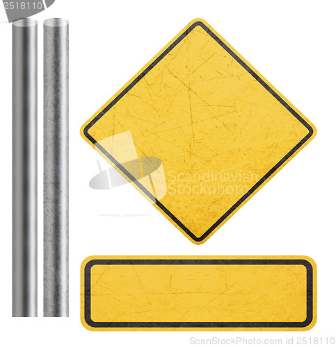 Image of Yellow Sign 