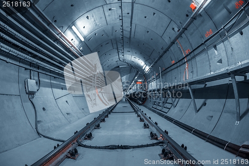 Image of Underground tunnel for the subway