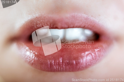Image of The lips of my beautiful and beloved girlfriend