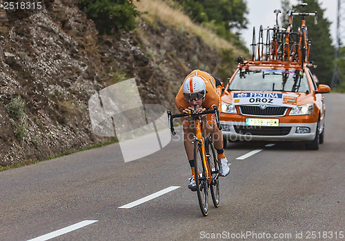 Image of The Cyclist Juan Jose Oroz Ugalde