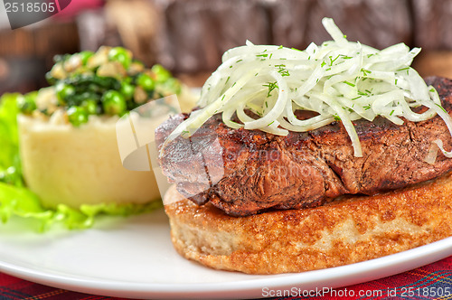 Image of Gourmet steak meat
