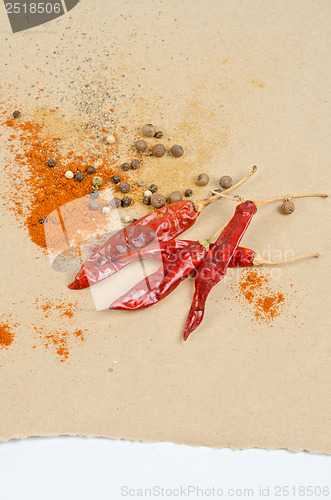 Image of peppers spices