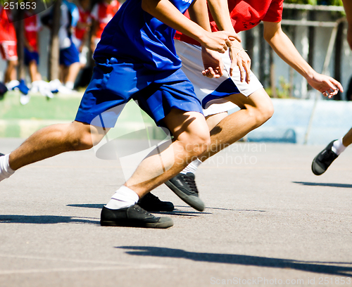 Image of Running for the Ball